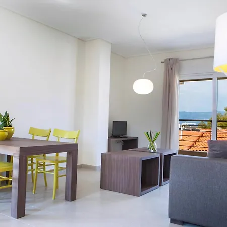 Vila Deluxe Kefalonia Hyacinth 1 Bedroom Pool Karavomylos