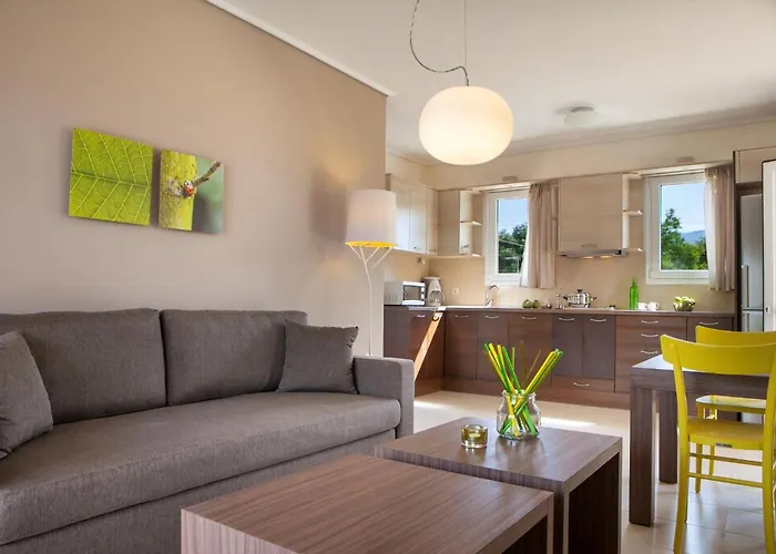 Deluxe Kefalonia Hyacinth 1 Bedroom Pool Karavomylos